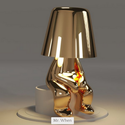 5 Brothers Wireless Table Lamp – Rechargeable LED Designer Lamp with Dimmable Light (Warm White)