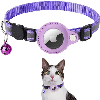 Milo Cat Collar with Safety Release – Reflective & AirTag Compatible