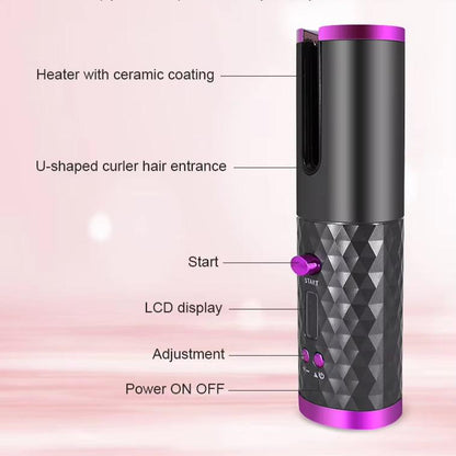Amara | Wireless Automatic Curling Iron