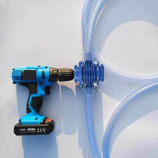 Self-Priming Drill Pump Attachment – Portable Liquid Transfer Tool for Home, Garden & Outdoor Use