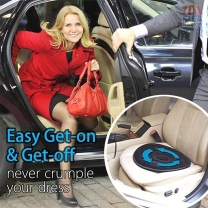 TurnEase 360° Rotating Seat Cushion – Comfortable Swivel Cushion for Car, Office & Home