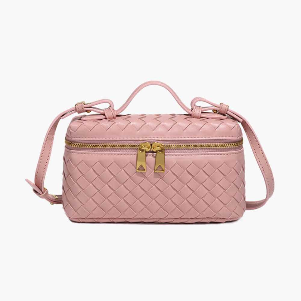 Yashna – Women’s Trendy Woven Crossbody Bag Compact & Chic Handbag