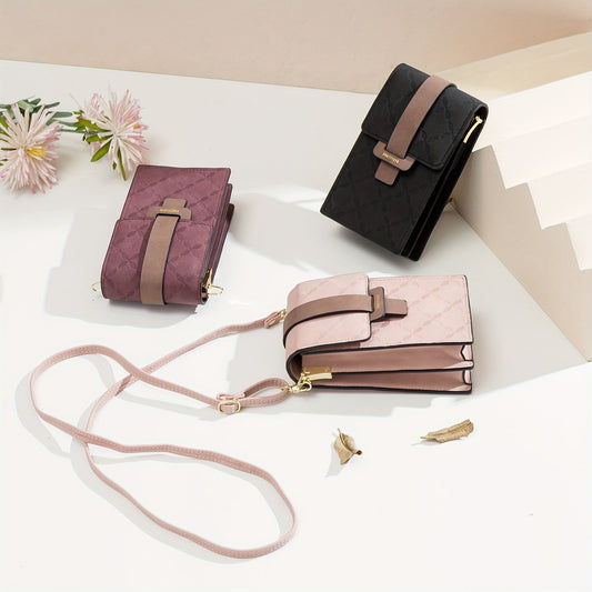 Lily Compact Anti-Theft Crossbody Bag – Lightweight & Secure Travel Shoulder Bag for Women