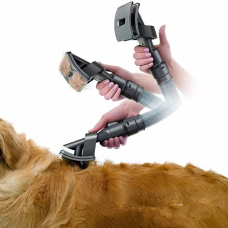 DogCatFri VacuumBrush – Pet Grooming Vacuum Brush Attachment for Easy Hair Removal