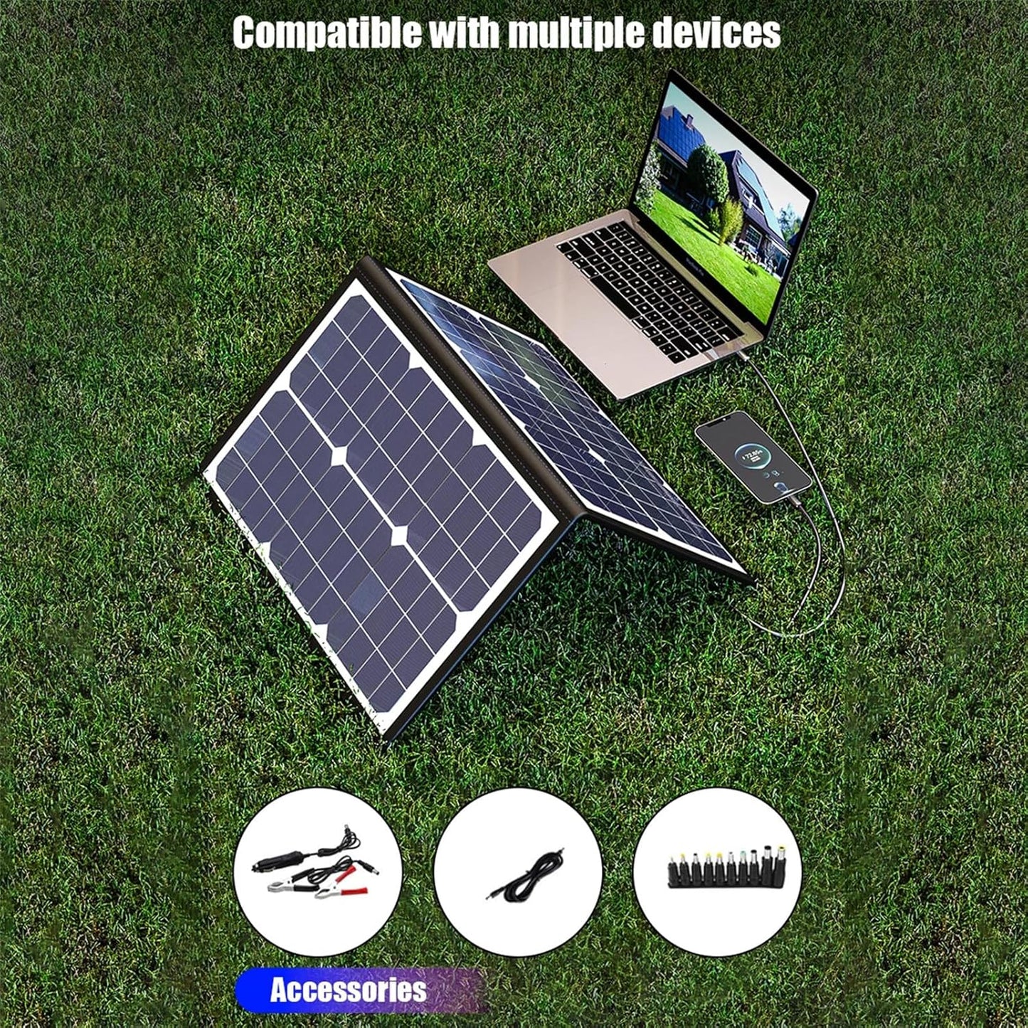 SolaraX 1000W Foldable Solar Panel Kit – Portable Off-Grid Power with MPPT Charging