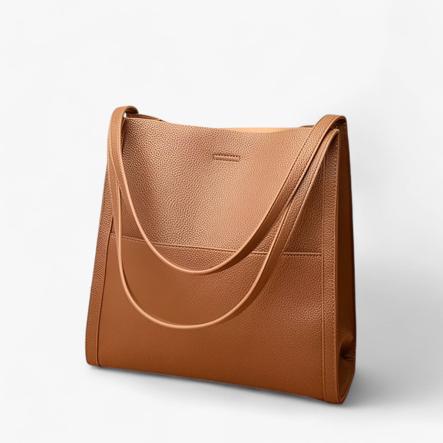 Classic Genuine Leather Shoulder Bag – Elegant & Durable Everyday Handbag for Women