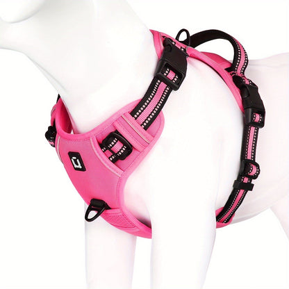 SafeWalk No-Pull Reflective Dog Harness – Adjustable Comfort Harness for Small to Large Breeds