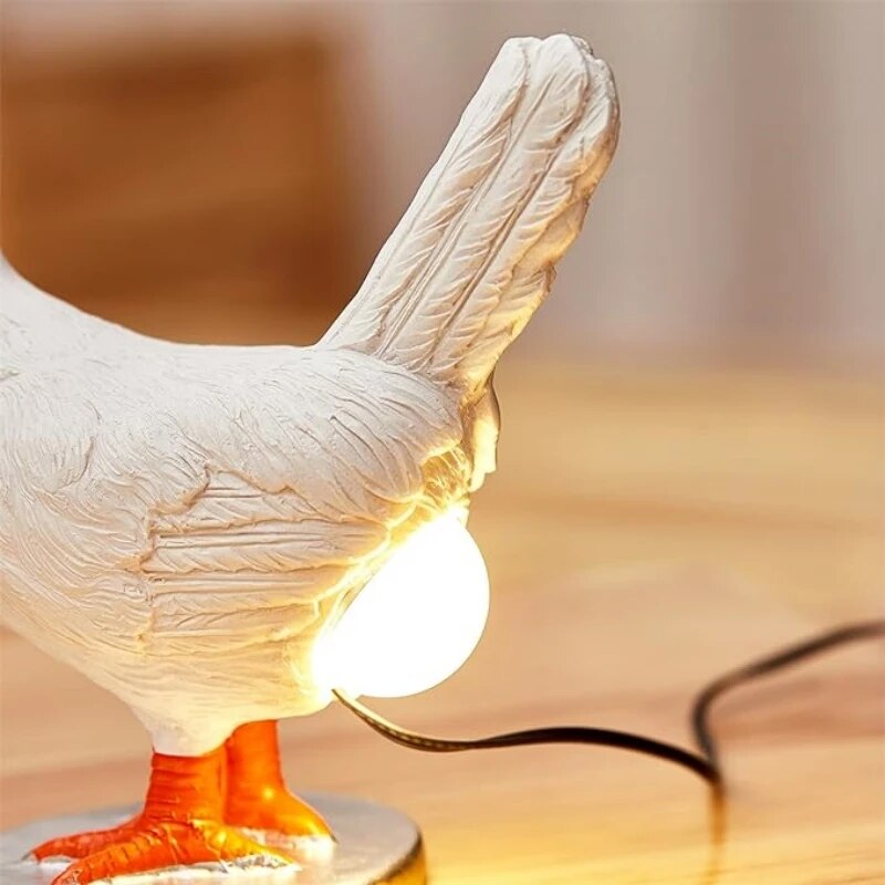Chicken Night Lamp – Whimsical LED Table Light for Home, Kids & Easter Decor