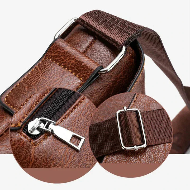 Lars | Minimalist Large Leather Shoulder Bag