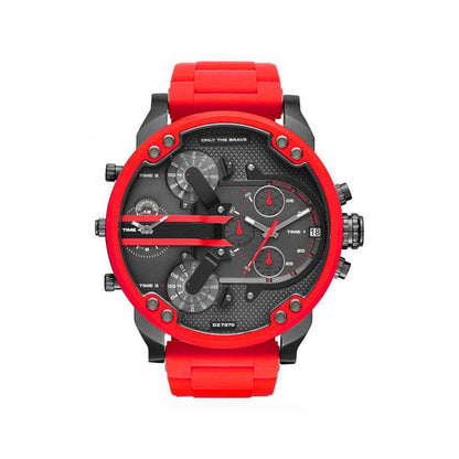 Stainless Steel Chronograph Quartz Watch – Elegant Men’s Luxury Timepiece