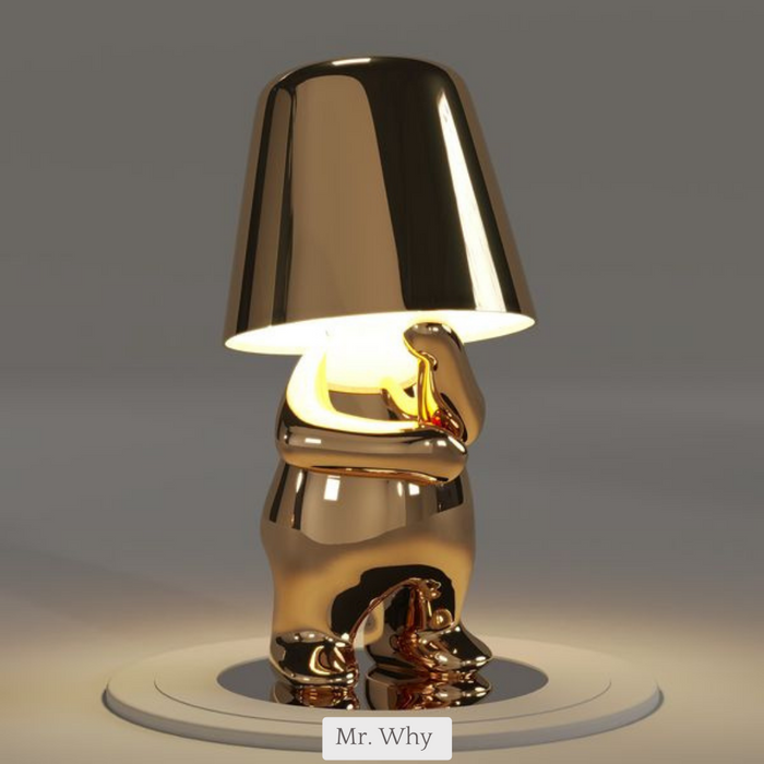 5 Brothers Wireless Table Lamp – Rechargeable LED Designer Lamp with Dimmable Light (Warm White)