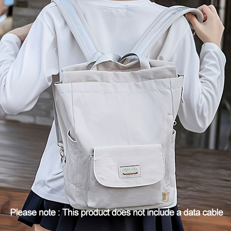 DynamicFit | Waterproof Adjustable Laptop Backpack – Lightweight, Stylish & Multi-Functional