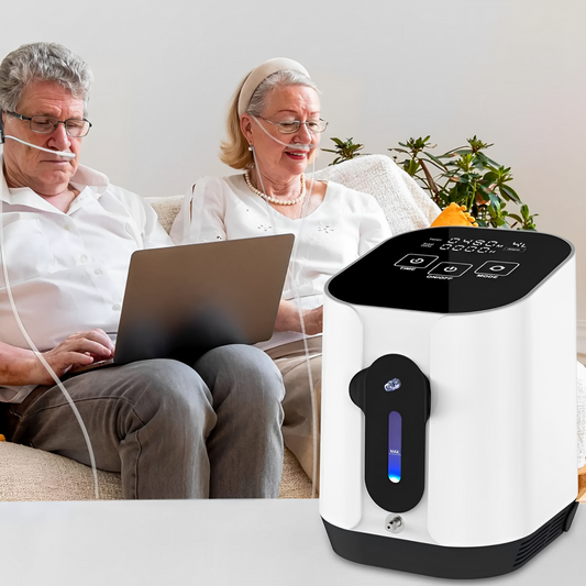 Portable Oxygen Concentrator – Lightweight & Adjustable Oxygen Supply for Home & Travel