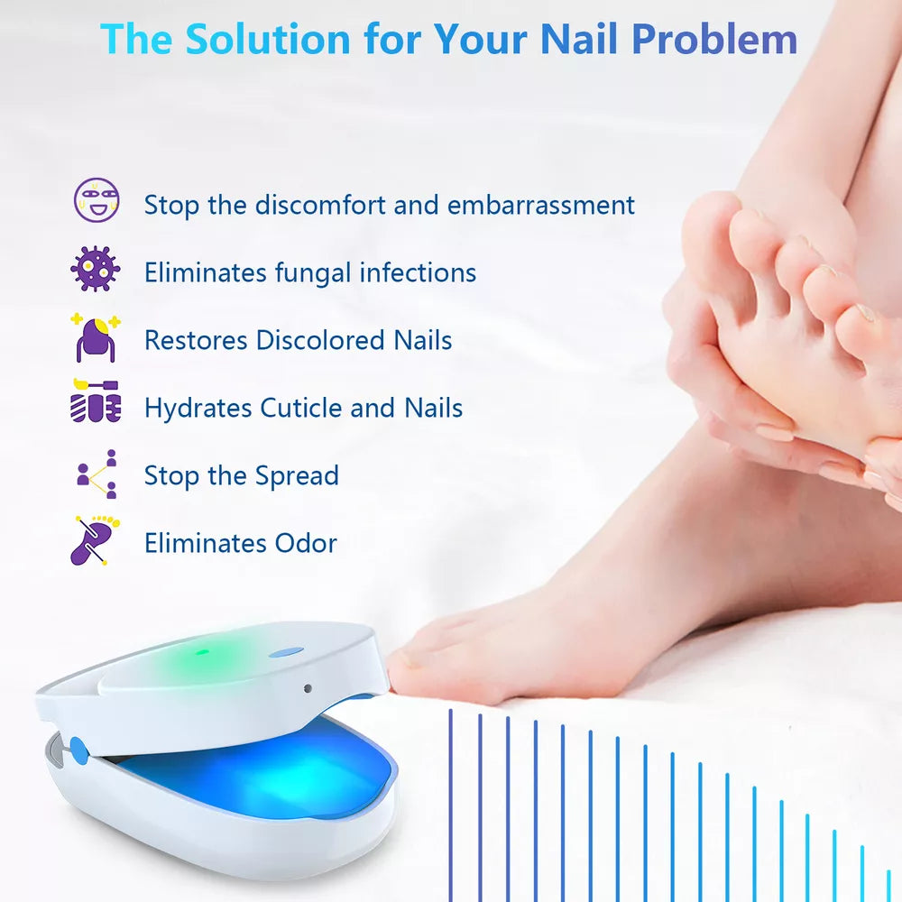 Nail Fungus Laser Treatment Device | Dual Wavelength Therapy 905nm & 470nm
