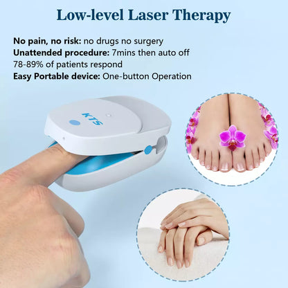 Nail Fungus Laser Treatment Device | Dual Wavelength Therapy 905nm & 470nm