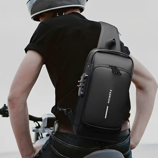 AeroShield | Waterproof Anti-Theft Crossbody Bag for Men