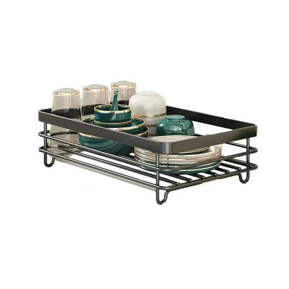 Adjustable Dish Drying Rack – Space-Saving Kitchen Drainer for Small & Large Kitchens