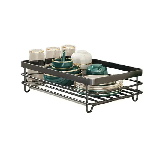Adjustable Dish Drying Rack – Space-Saving Kitchen Drainer for Small & Large Kitchens