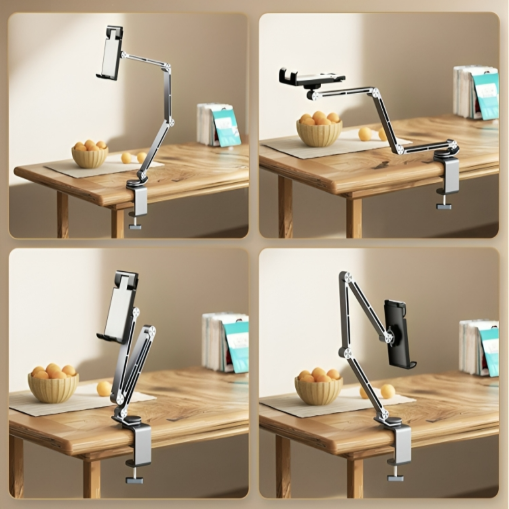 Altivo – 360° Adjustable Aluminium Stand for Tablets & Smartphones