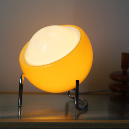 Lampora | Retro Dome Table Lamp – Bauhaus & Vintage Style