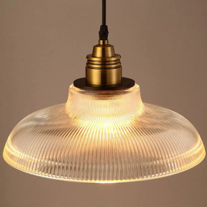 LumiAura Scandinavian Glass Pendant Light – Vintage Elegance for Modern Interiors