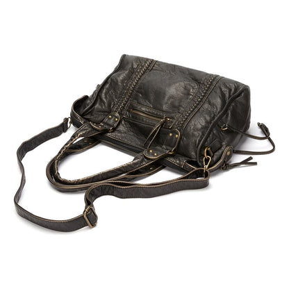 Genuine Leather Shoulder Bag – Elegant & Durable Handbag for Work and Everyday Use