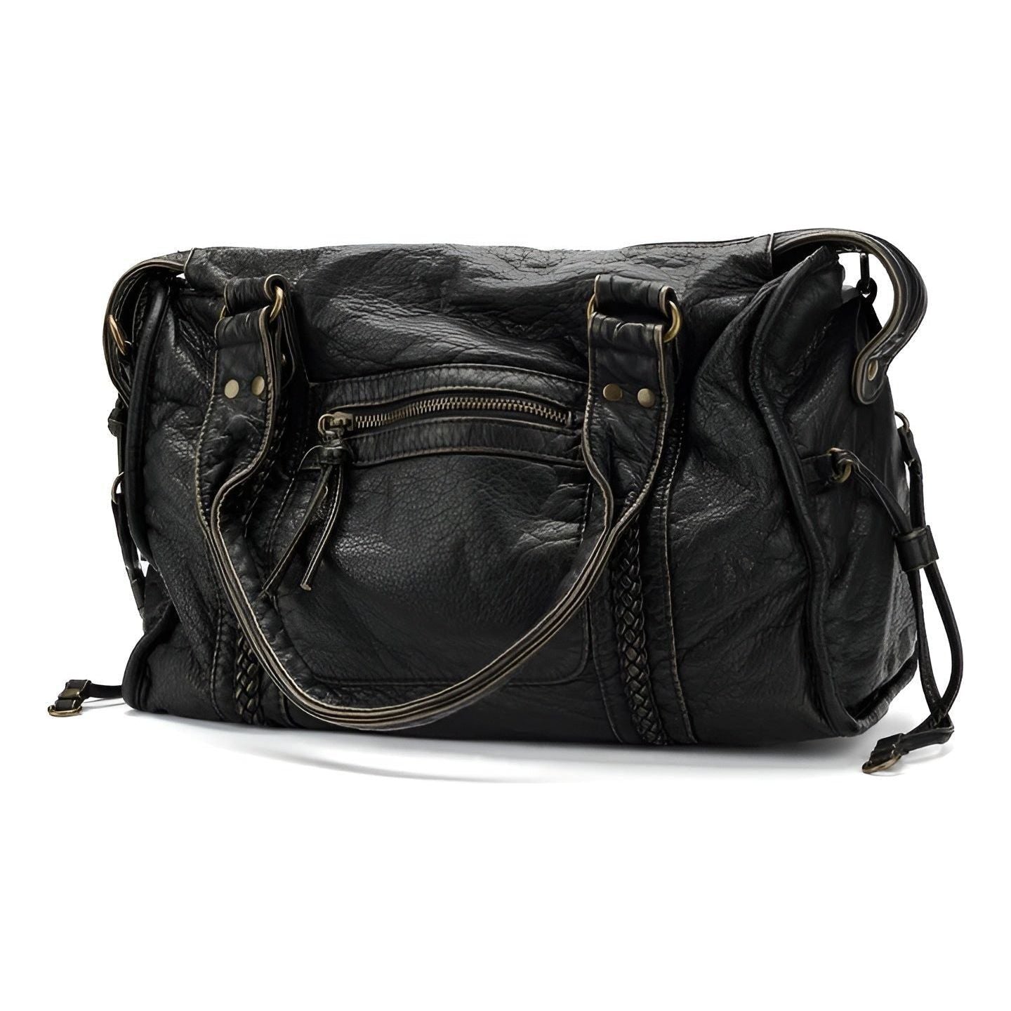 Genuine Leather Shoulder Bag – Elegant & Durable Handbag for Work and Everyday Use