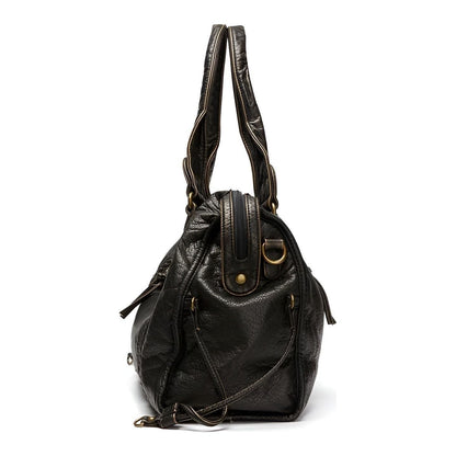 Genuine Leather Shoulder Bag – Elegant & Durable Handbag for Work and Everyday Use