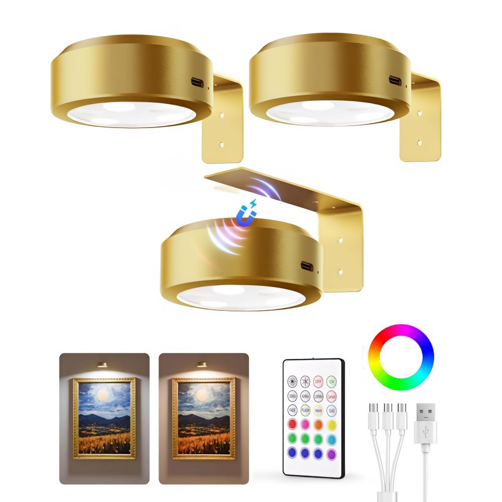 ArtLume | Wireless Rechargeable LED Spotlights for Picture & Artwork Lighting