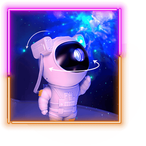 AstroLamp | Astronaut Star Projector