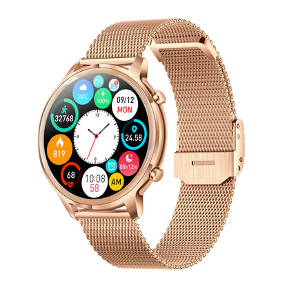 Aurora – Stylish Smartwatch for Women with Health & Notification Features