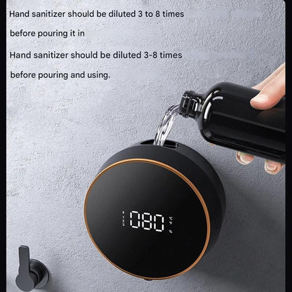 Cleon 5-in-1 Smart Automatic Soap Dispenser with LED Display – Touchless, Rechargeable & Wall-Mountable