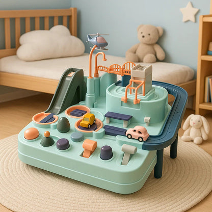 Adventure Toy Car Set for Kids – 4-Piece Educational Playset
