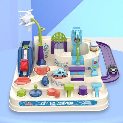 Adventure Toy Car Set for Kids – 4-Piece Educational Playset