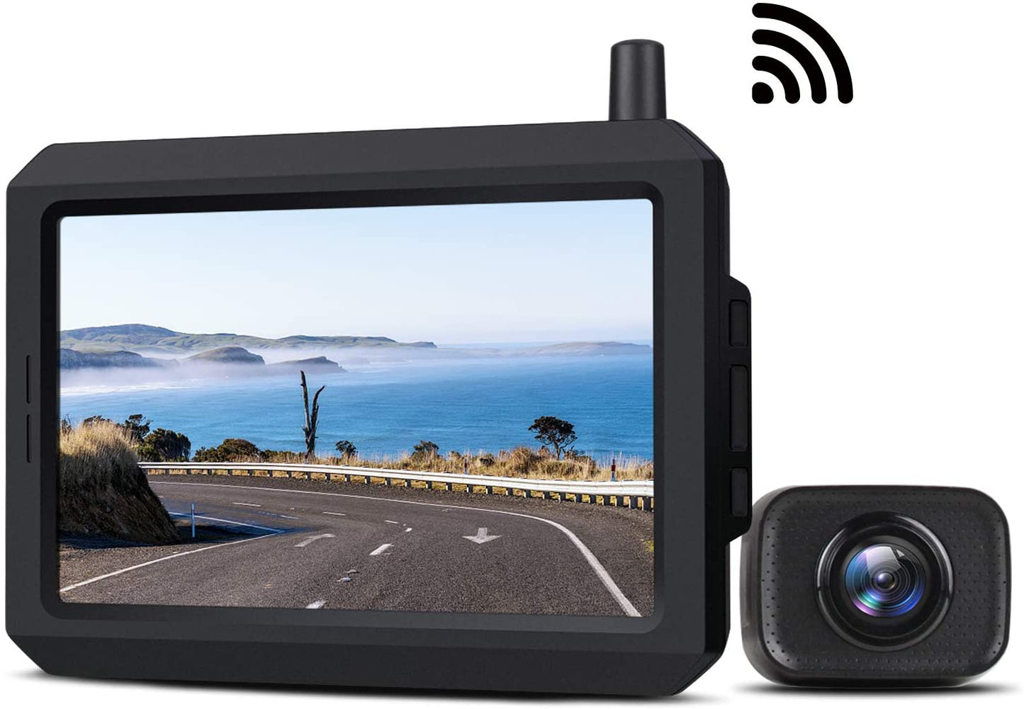 Wireless Rear View Camera with 5" or 7" Monitor – 20m Night Vision & Waterproof Reversing System for Car, Van & Camper