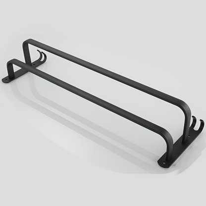 FlexRack Wall-Mounted Bathroom Storage Shelf with Towel Holder – Space-Saving Aluminium Rack