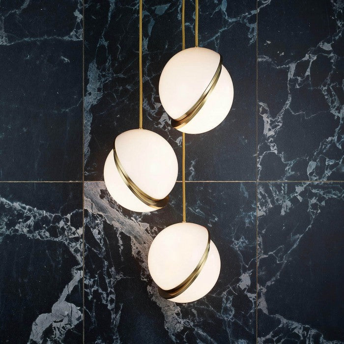 Brillux – Modern LED Ceiling Light with Gold Finish