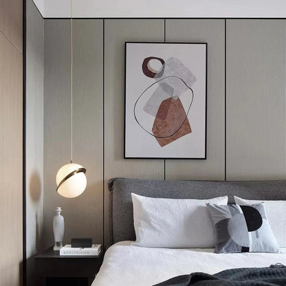 Brillux – Modern LED Ceiling Light with Gold Finish