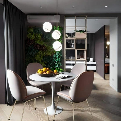 Brillux – Modern LED Ceiling Light with Gold Finish