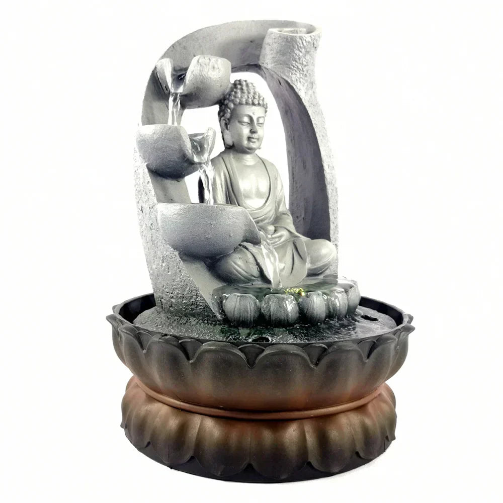 ZenFlow – Buddha Indoor Water Fountain for a Calm & Peaceful Home