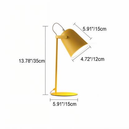 Modern Rotating Desk Lamp – Eye-Friendly Adjustable Lighting for Reading, Studying & Relaxing