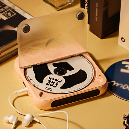 PortaTune – Portable CD Player with Rechargeable Battery & AUX Input for On-the-Go Listening