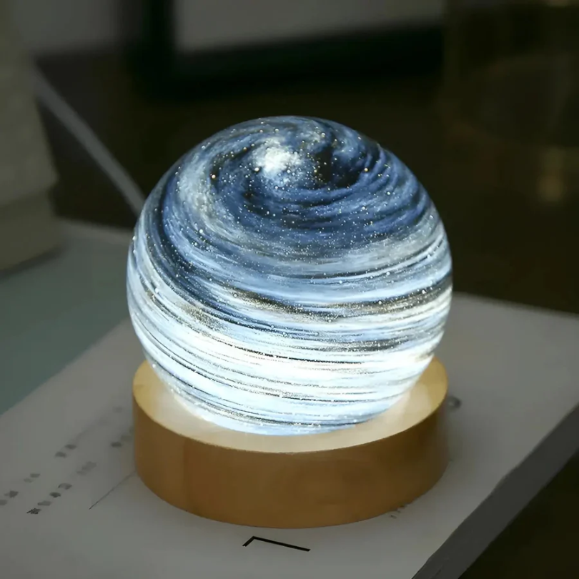 Cosmilux – 3D Planet Table Lamp with USB Rechargeable Soft Glow