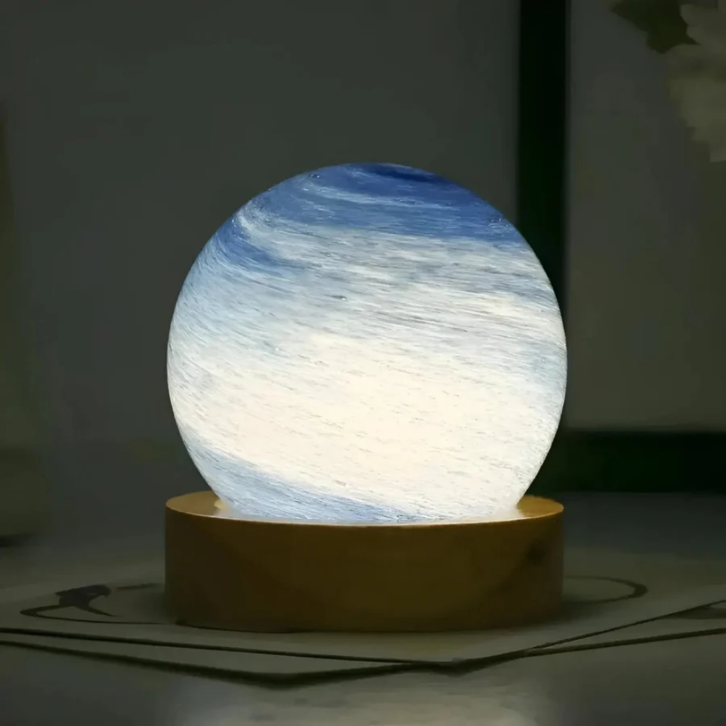 Cosmilux – 3D Planet Table Lamp with USB Rechargeable Soft Glow