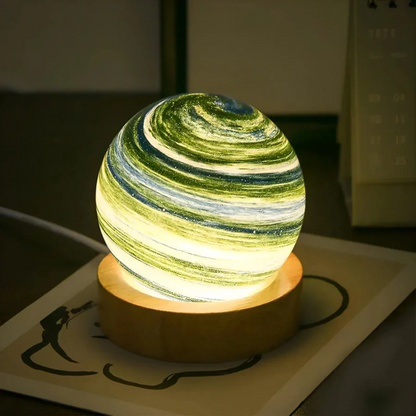 Cosmilux – 3D Planet Table Lamp with USB Rechargeable Soft Glow