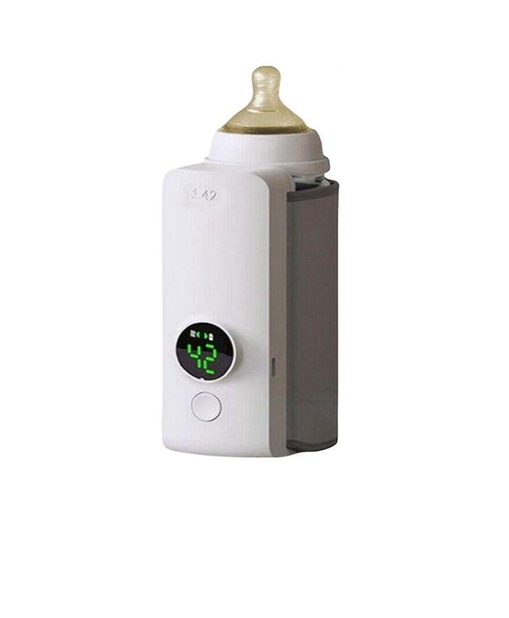 Portable Baby Bottle Warmer – 6 Heat Levels with Adjustable Temperature Control for Babies & Toddlers