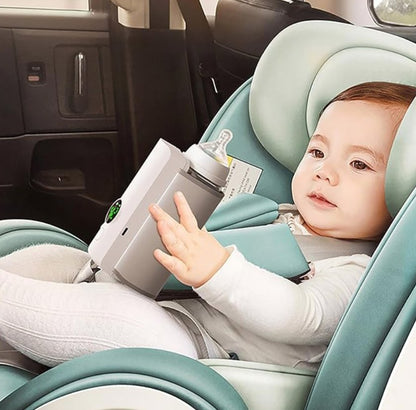 Portable Baby Bottle Warmer – 6 Heat Levels with Adjustable Temperature Control for Babies & Toddlers