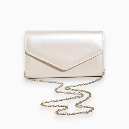 Stylish Compact Clutch with Chain Strap
