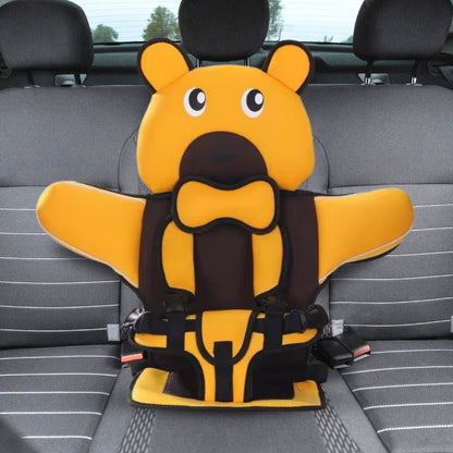 Child Car Protection Cushion Seat Bear