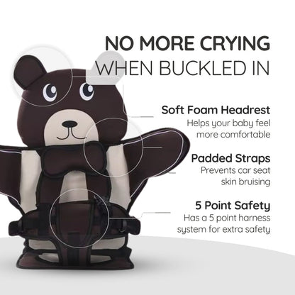 Child Car Protection Cushion Seat Bear